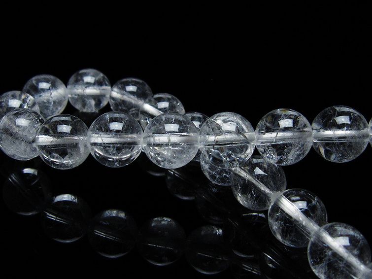 クラック水晶 ブレスレット 9mm [t82-10466] 2枚目