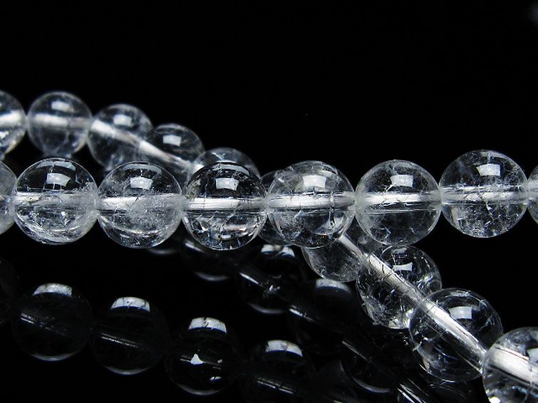 クラック水晶 ブレスレット 9mm [t82-10478] 2枚目