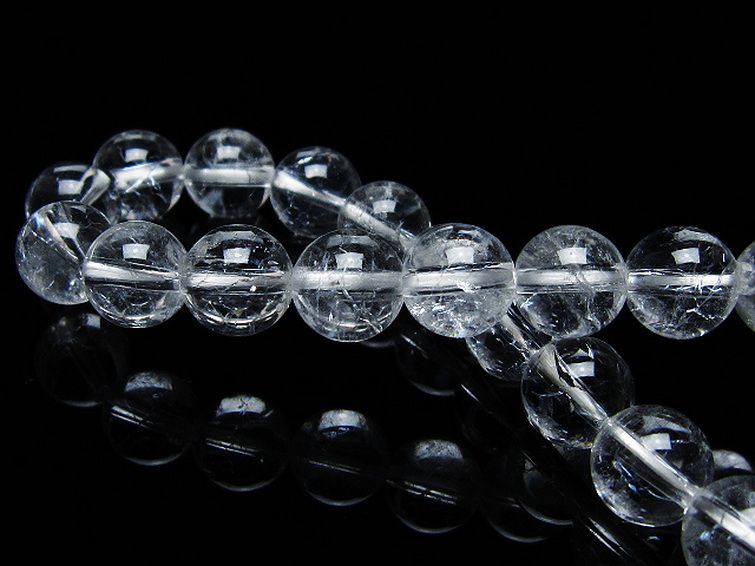 クラック水晶 ブレスレット 9mm [t82-10487] 2枚目