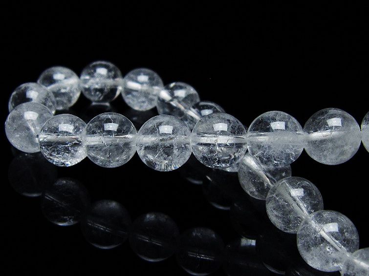 クラック水晶 ブレスレット 9mm [t82-10615] 2枚目