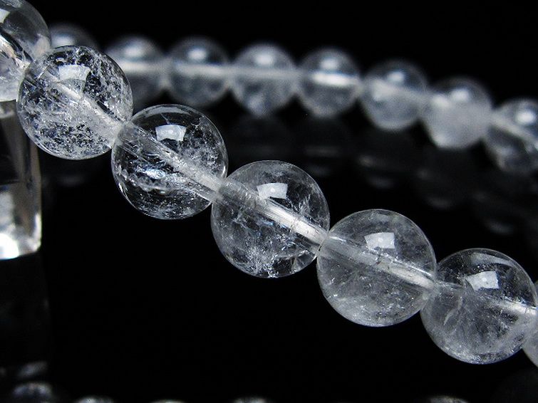 クラック水晶 ブレスレット 9mm [t82-10615] 3枚目