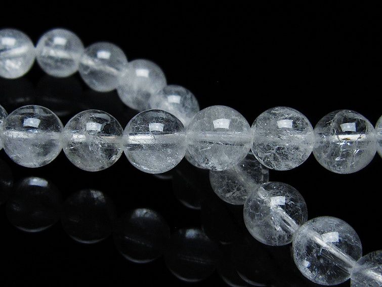 クラック水晶 ブレスレット 9mm [t82-10630] 2枚目
