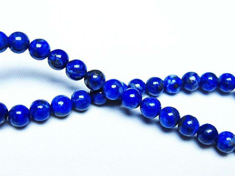 ラピスラズリ ブレスレット 5mm [T83-11271] 2枚目