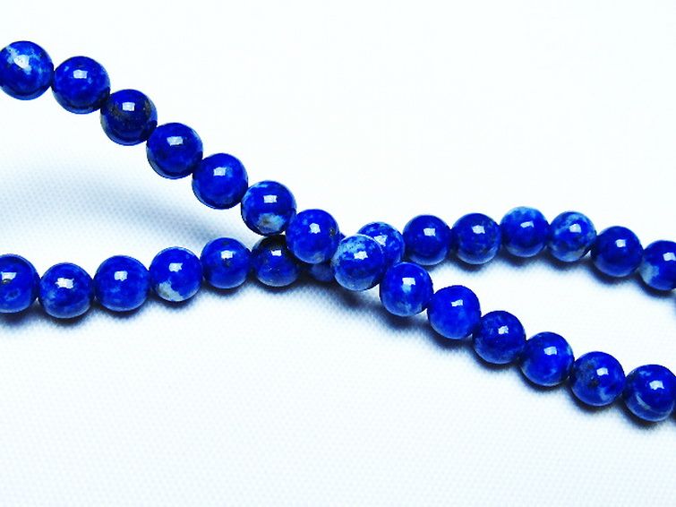 ラピスラズリ ブレスレット 5mm [t83-11272] 2枚目