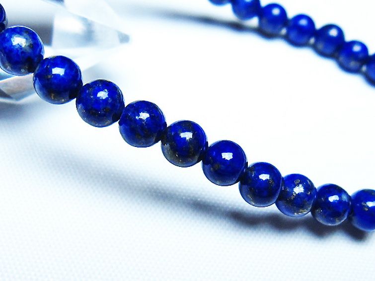 ラピスラズリ ブレスレット 5mm [T83-11282] 3枚目