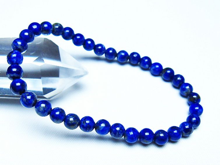 ラピスラズリ ブレスレット 5mm [t83-11283] 1枚目