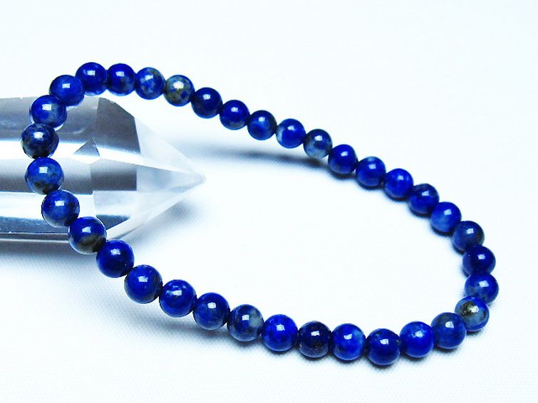 ラピスラズリ ブレスレット 5mm [t83-11301] 1枚目