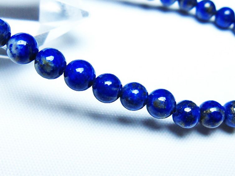 ラピスラズリ ブレスレット 5mm [T83-11305] 3枚目