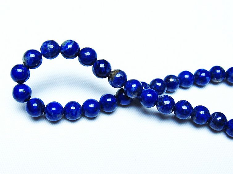 ラピスラズリ ブレスレット 5mm [T83-11313] 2枚目