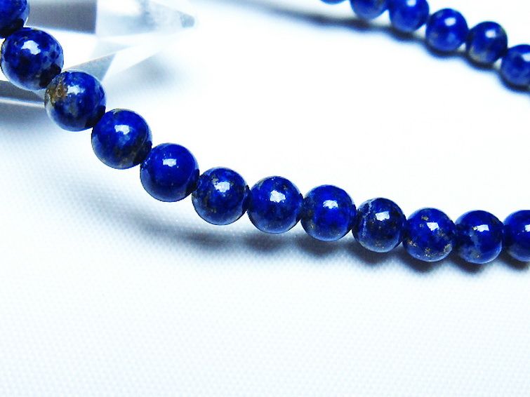 ラピスラズリ ブレスレット 5mm [T83-11313] 3枚目