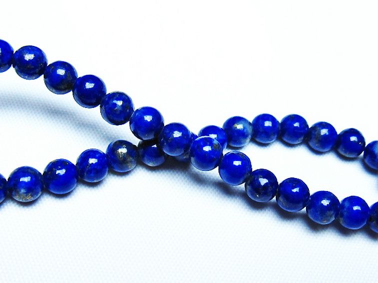 ラピスラズリ ブレスレット 5mm [T83-11323] 2枚目