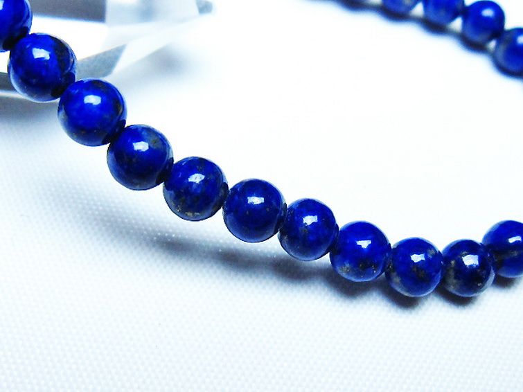 ラピスラズリ ブレスレット 5mm [T83-11323] 3枚目