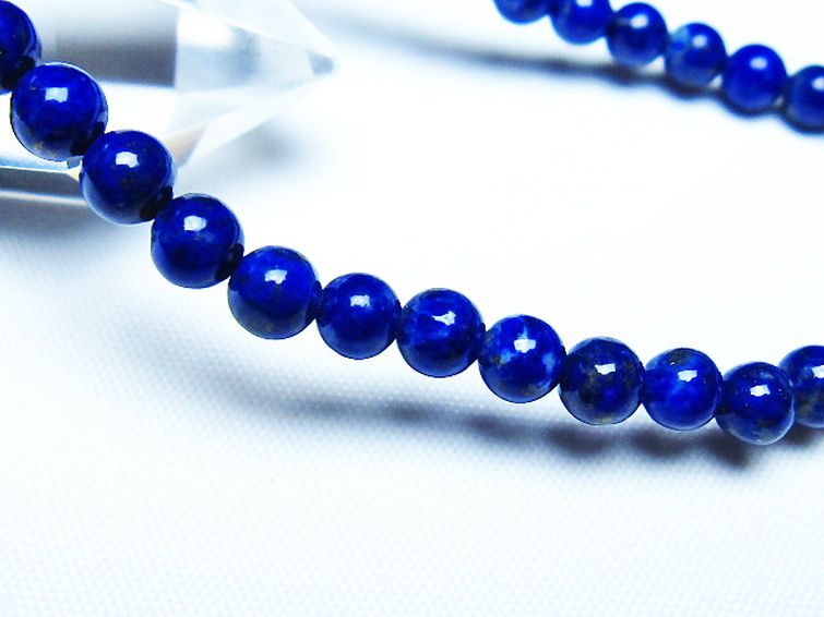 ラピスラズリ ブレスレット 5mm [T83-11333] 3枚目