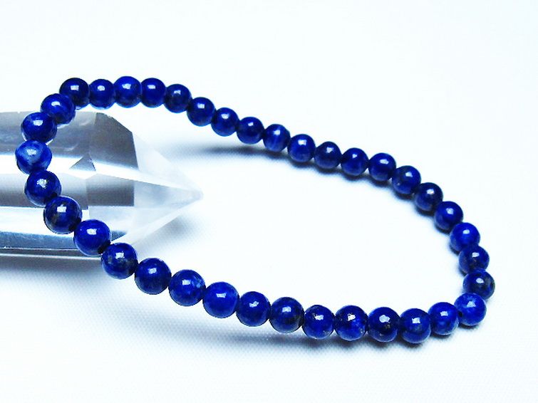 ラピスラズリ ブレスレット 5mm [T83-11334] 1枚目