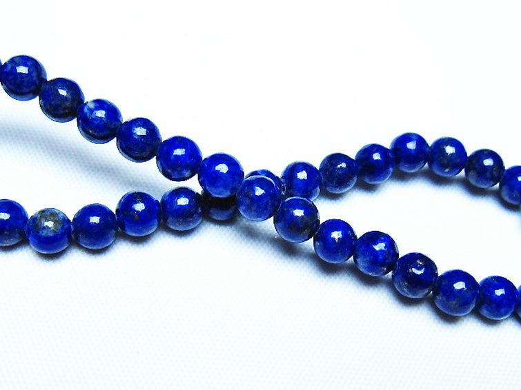 ラピスラズリ ブレスレット 5mm [T83-11334] 2枚目