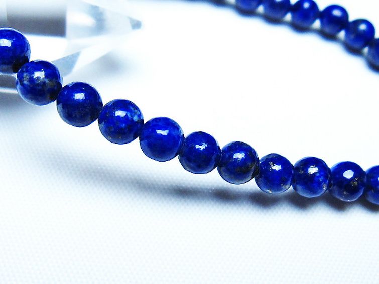 ラピスラズリ ブレスレット 5mm [T83-11334] 3枚目