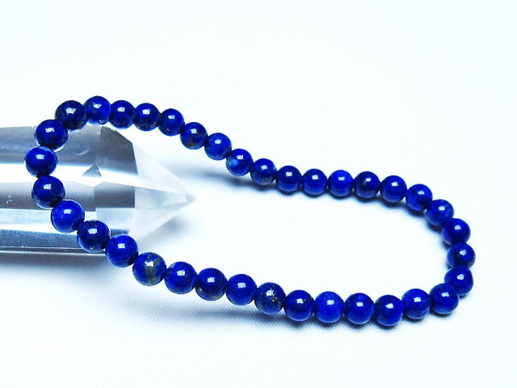 ラピスラズリ ブレスレット 5mm [t83-11340] 1枚目