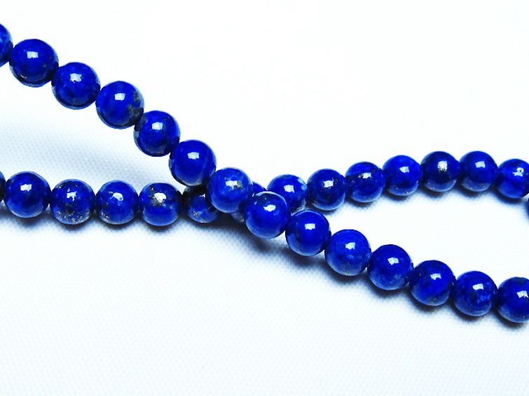 ラピスラズリ ブレスレット 5mm [t83-11340] 2枚目