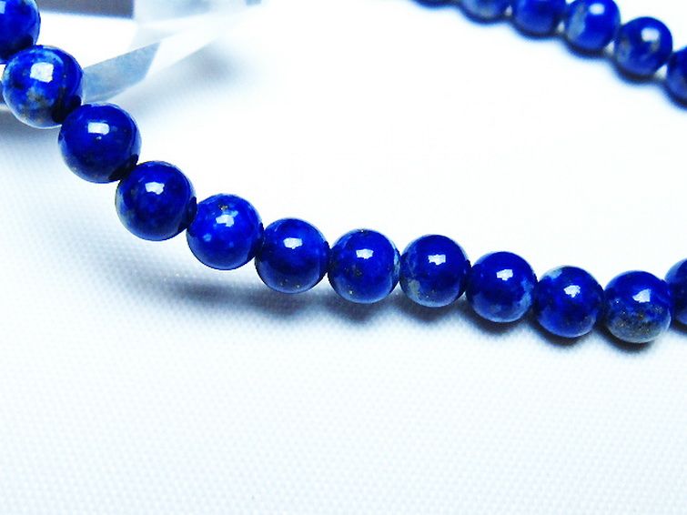 ラピスラズリ ブレスレット 5mm [T83-11343] 3枚目
