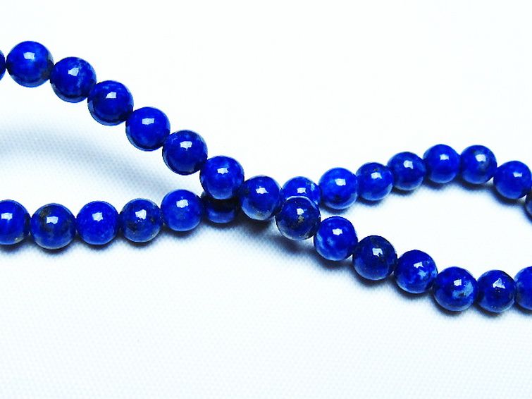 ラピスラズリ ブレスレット 5mm [T83-11345] 2枚目