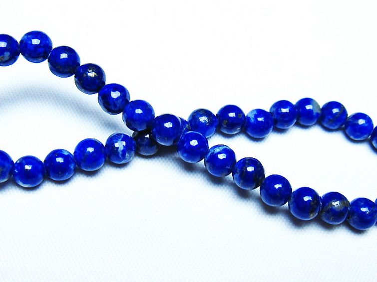 ラピスラズリ ブレスレット 5mm [T83-11346] 2枚目