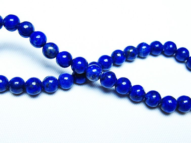 ラピスラズリ ブレスレット 5mm [t83-11348] 2枚目