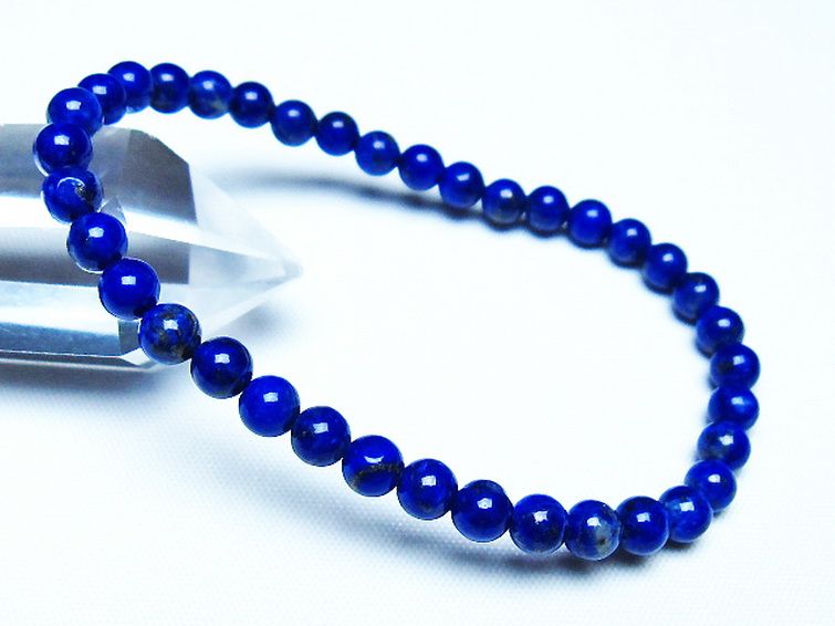 ラピスラズリ ブレスレット 5mm [t83-11352] 1枚目