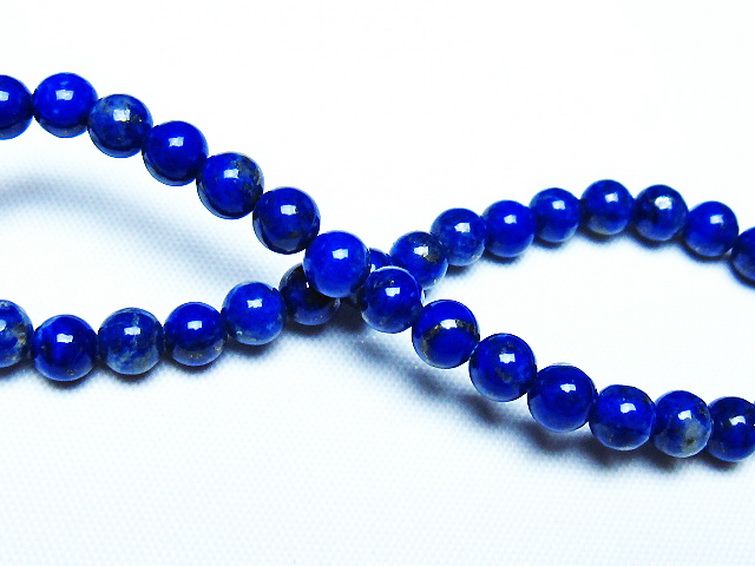 ラピスラズリ ブレスレット 5mm [t83-11352] 2枚目