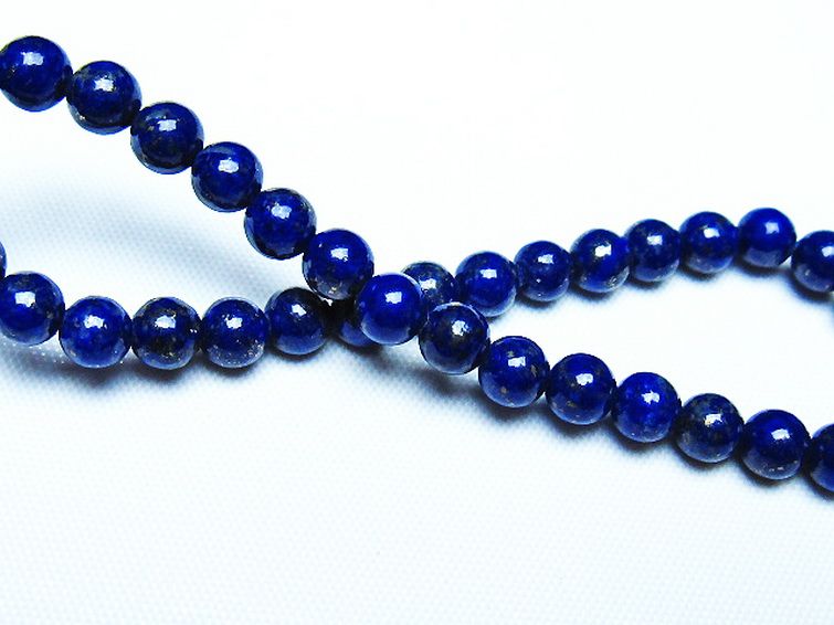 ラピスラズリ ブレスレット 5mm [T83-11354] 2枚目