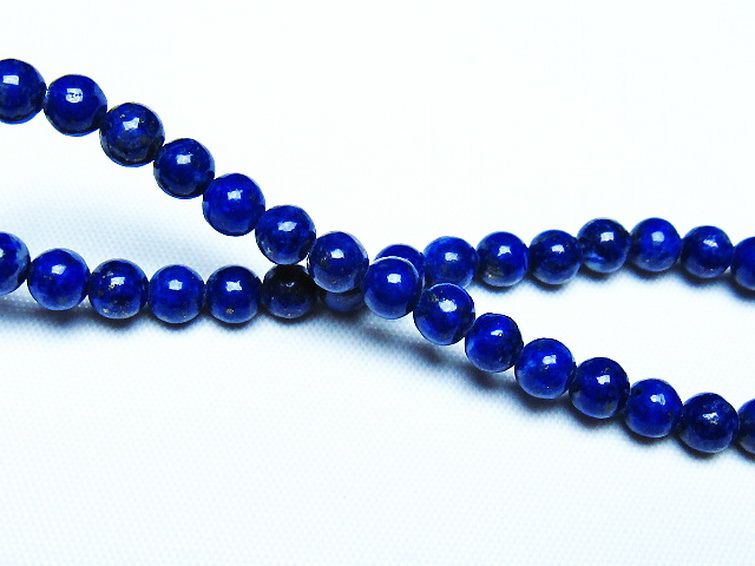 ラピスラズリ ブレスレット 5mm [T83-11355] 2枚目