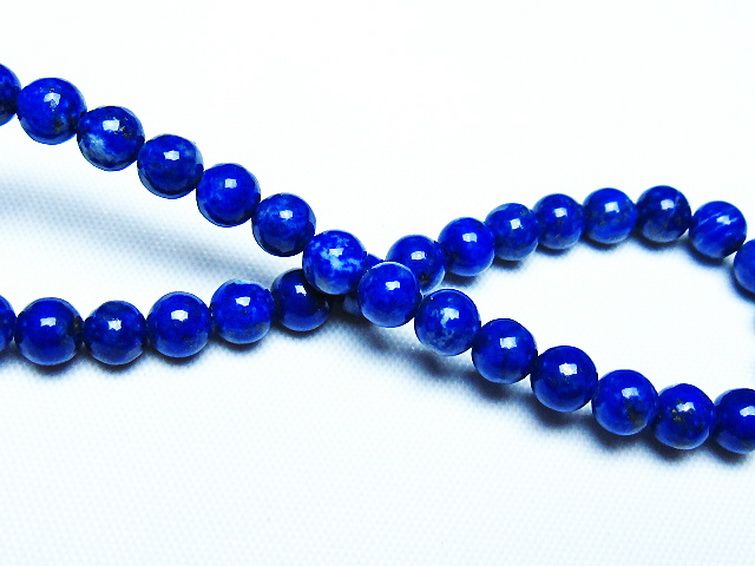 ラピスラズリ ブレスレット 5mm [T83-11363] 2枚目