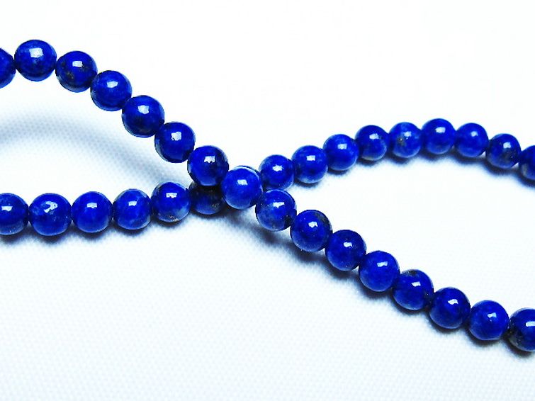 ラピスラズリ ブレスレット 4mm [T83-11366] 2枚目