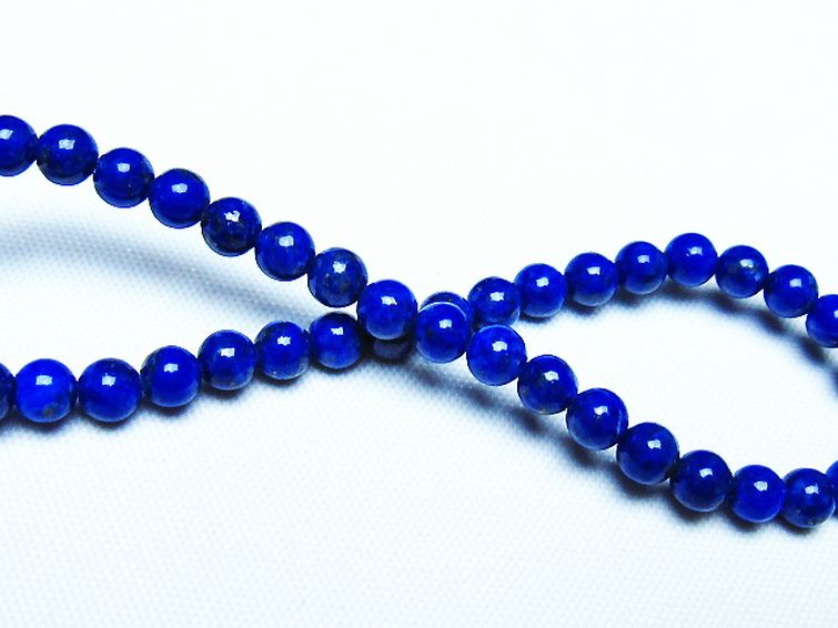 ラピスラズリ ブレスレット 4mm [T83-11372] 2枚目
