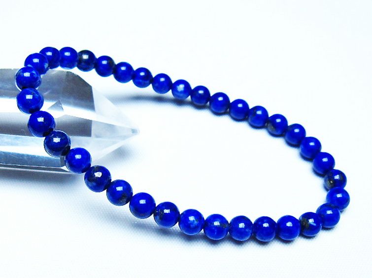 ラピスラズリ ブレスレット 5mm [T83-11380] 1枚目