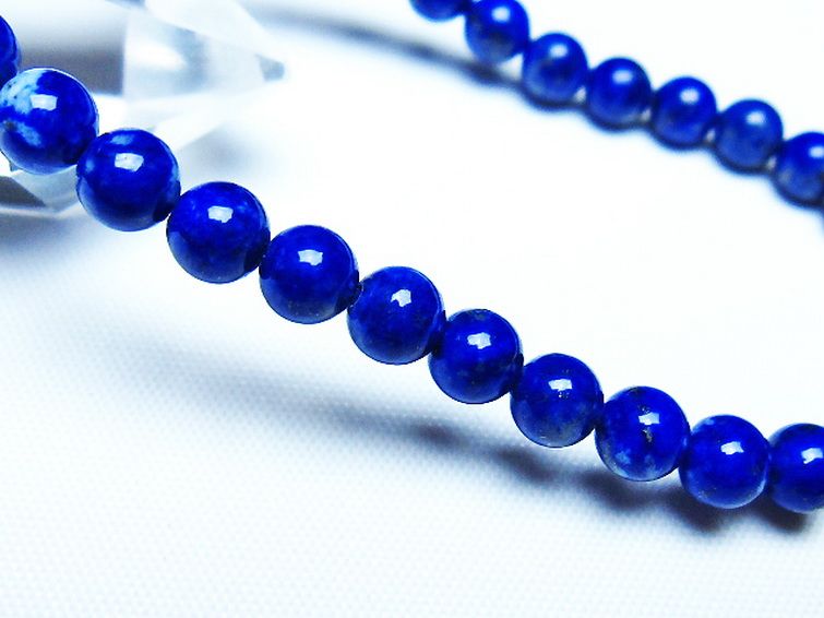 ラピスラズリ ブレスレット 5mm [T83-11382] 3枚目