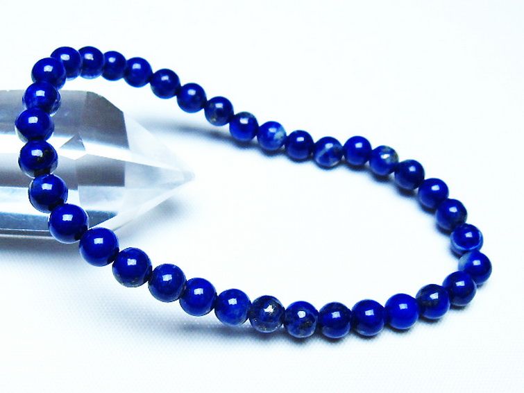 ラピスラズリ ブレスレット 5mm [T83-11385] 1枚目