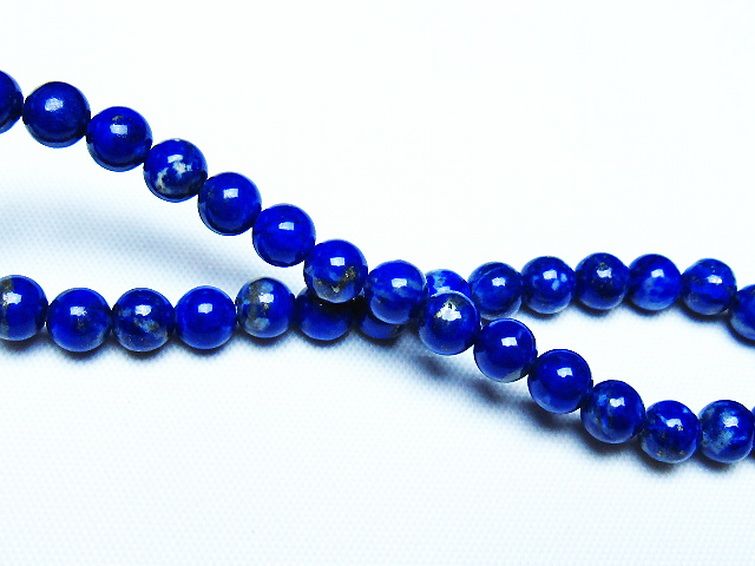 ラピスラズリ ブレスレット 5mm [t83-11388] 2枚目