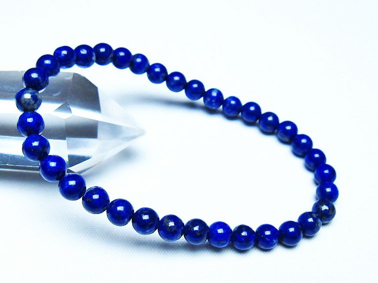 ラピスラズリ ブレスレット 5mm [T83-11396] 1枚目