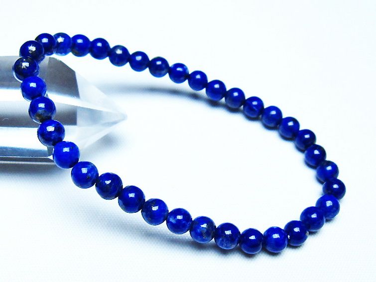ラピスラズリ ブレスレット 5mm [t83-11400] 1枚目