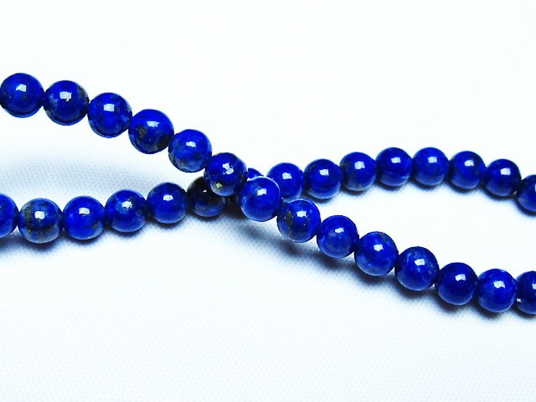ラピスラズリ ブレスレット 5mm [t83-11400] 2枚目