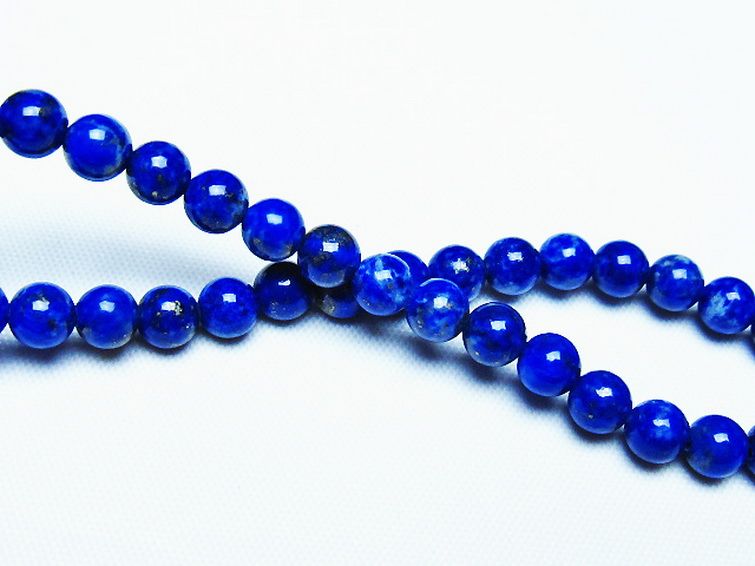 ラピスラズリ ブレスレット 5mm [T83-11407] 2枚目