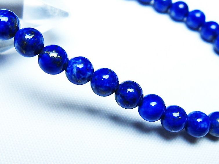 ラピスラズリ ブレスレット 5mm [T83-11407] 3枚目
