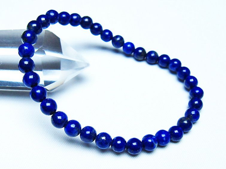 ラピスラズリ ブレスレット 5mm [t83-11410] 1枚目