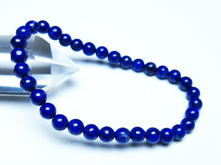 ラピスラズリ ブレスレット 5mm [T83-11411] 1枚目