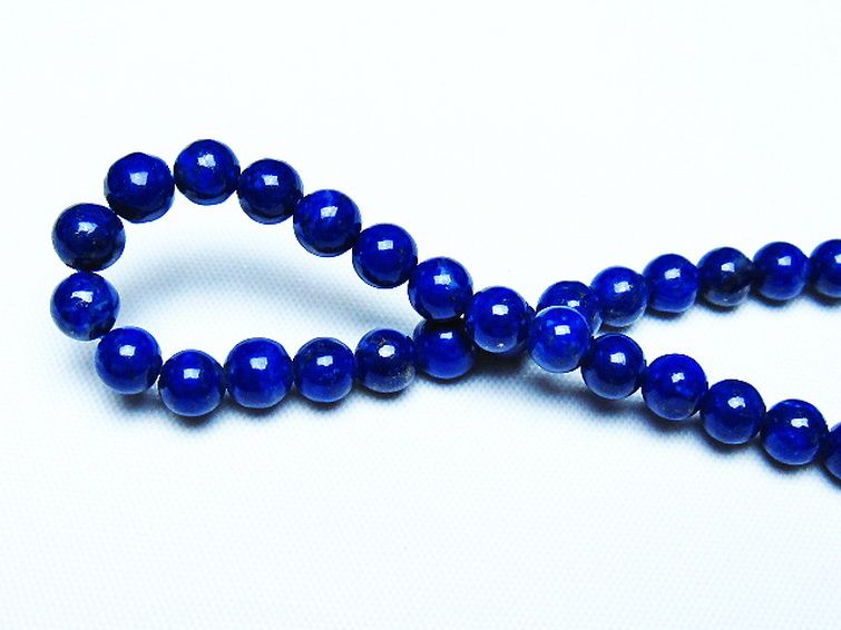 ラピスラズリ ブレスレット 5mm [T83-11411] 2枚目