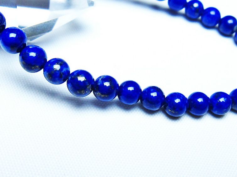 ラピスラズリ ブレスレット 5mm [T83-11412] 3枚目