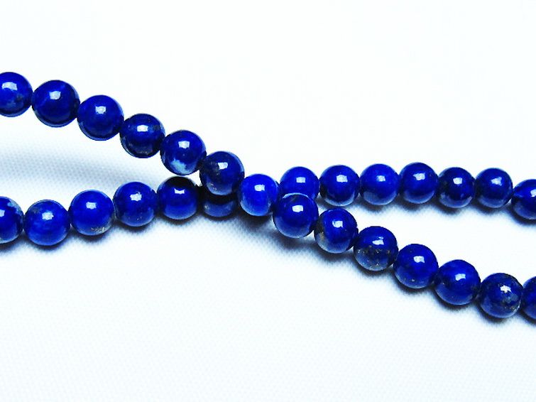 ラピスラズリ ブレスレット 5mm [T83-11413] 2枚目