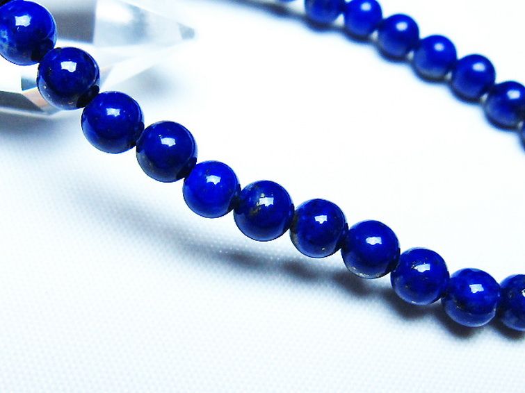 ラピスラズリ ブレスレット 5mm [T83-11413] 3枚目