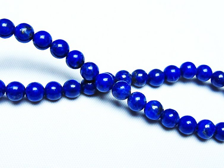 ラピスラズリ ブレスレット 5mm [T83-11424] 2枚目