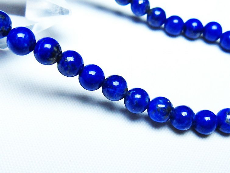 ラピスラズリ ブレスレット 5mm [T83-11424] 3枚目